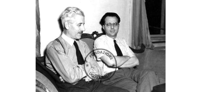 Ferruccio Parri con Ugo La Malfa